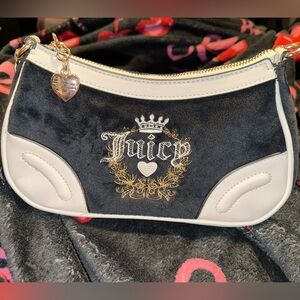 Juicy Couture Black/white  Shoulder Bag